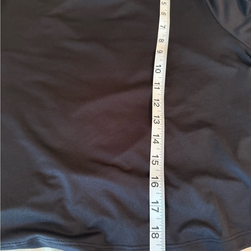 Fabletics Dry-Flex Open Back Twist Short Sleeve Tee Black Women Size XL Gym Yoga - Picture 10 of 10